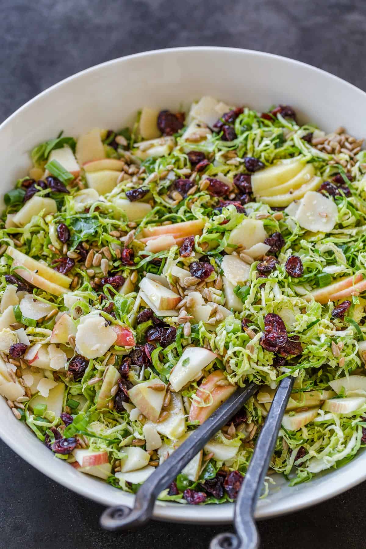 Easy Shaved Brussels Sprout Salad: Make Ahead for Fall & Holidays